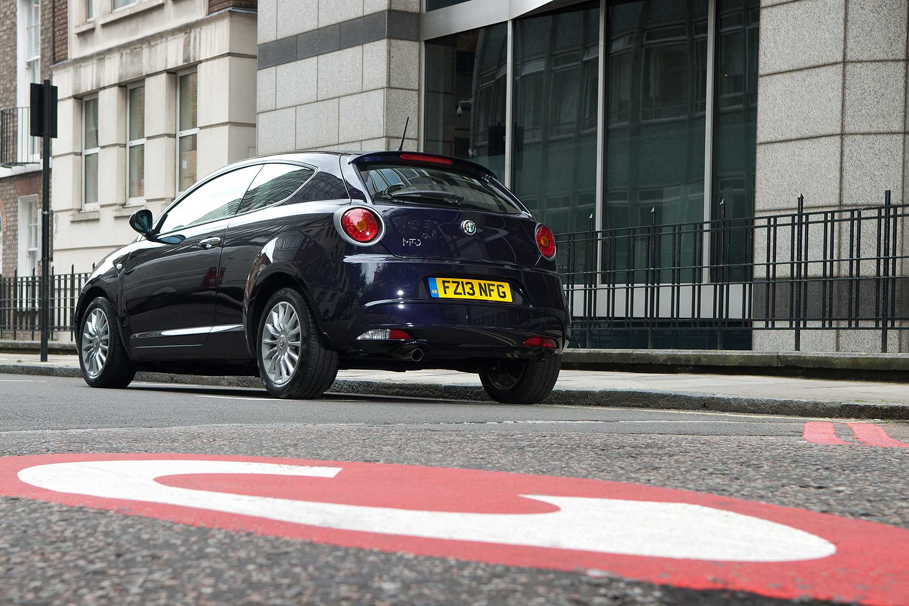 Alfa Romeo Mito within the London Congestion Charge zone