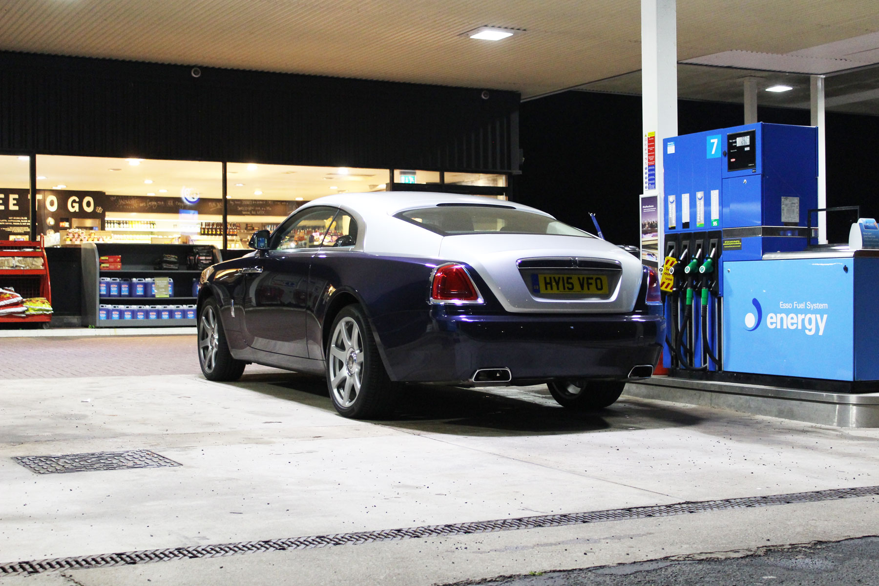 Rolls-Royce Wraith at Tebay