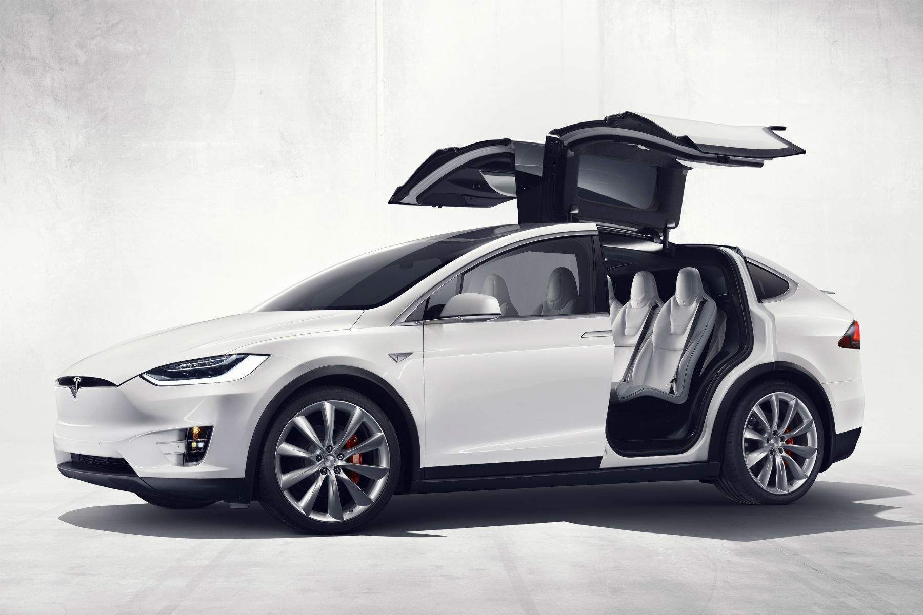 Elon Musk Reveals Tesla Model X Suv