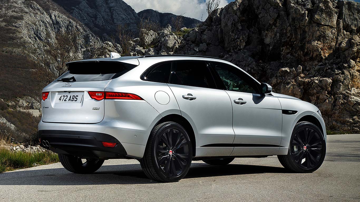 Premier Custom Mud Flaps Set Of 4 For Jaguar F-PACE 2016-2022 – TPO Molded Splash Guards
