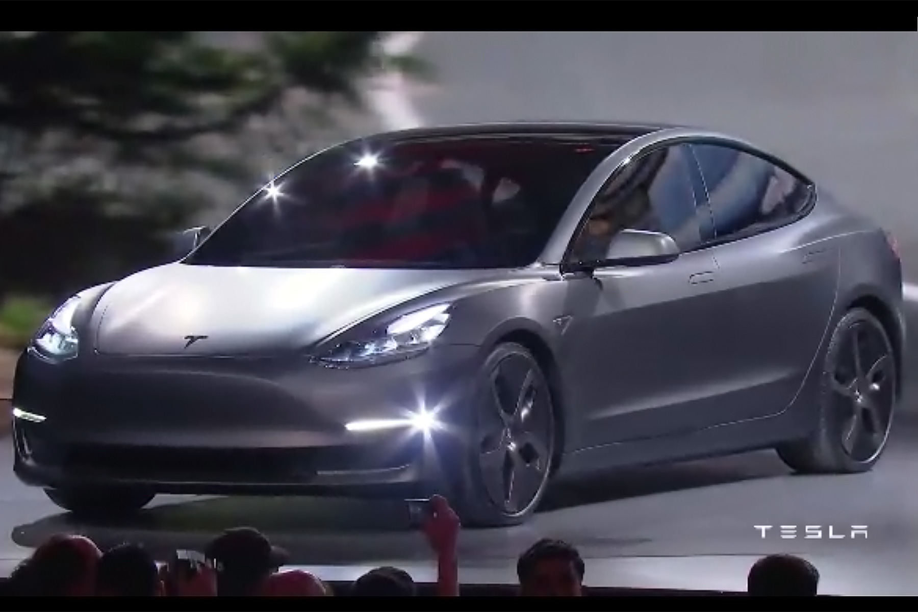 Tesla Model 3 first look