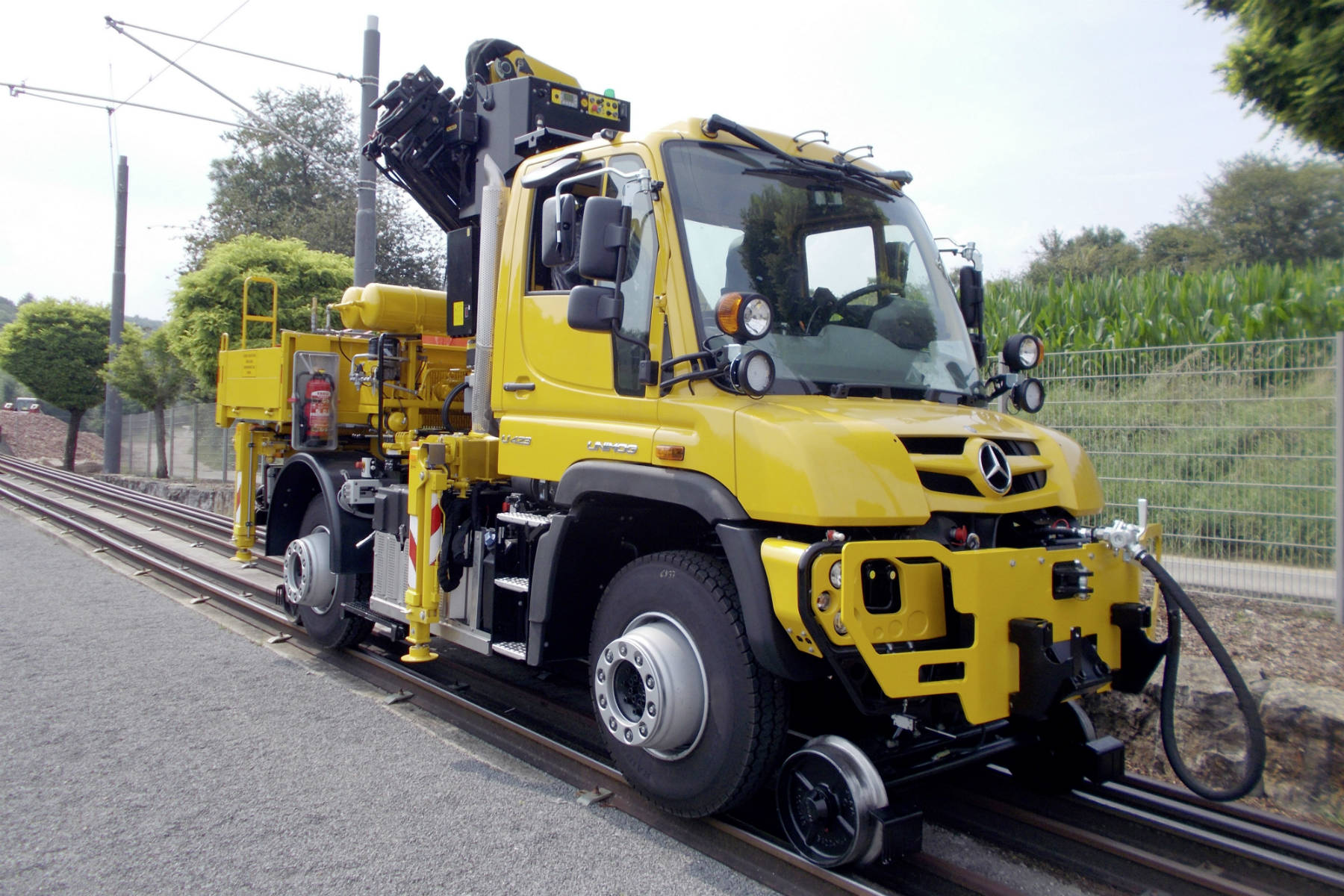 This Mercedes-Benz Unimog handles like it's on rails