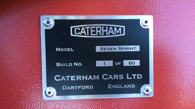 Caterham Seven Sprint