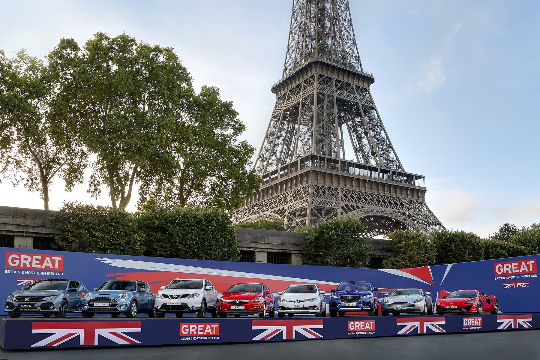 UK automotive in Paris