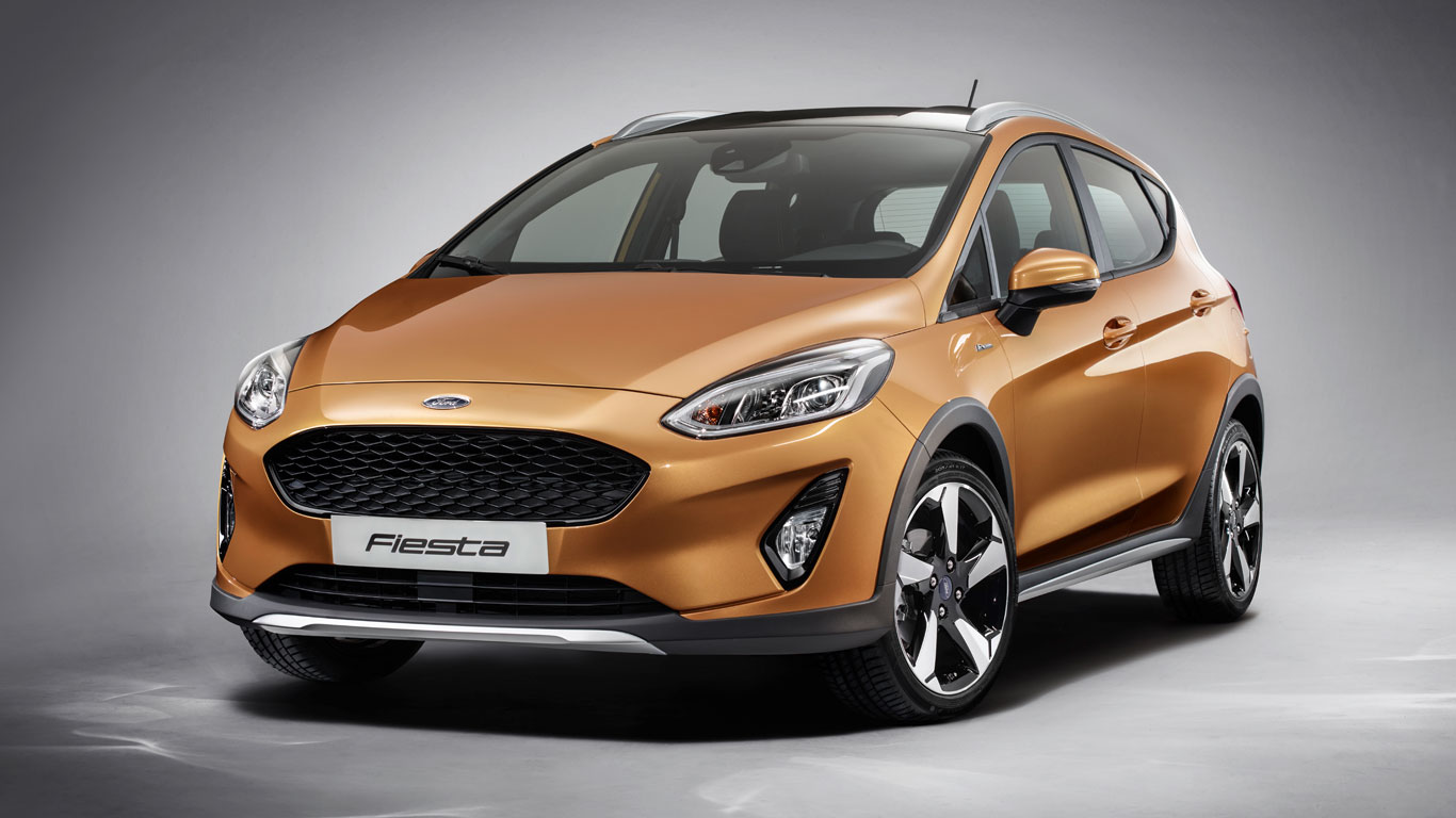 There’ll also be a jacked-up Ford Fiesta Active crossover