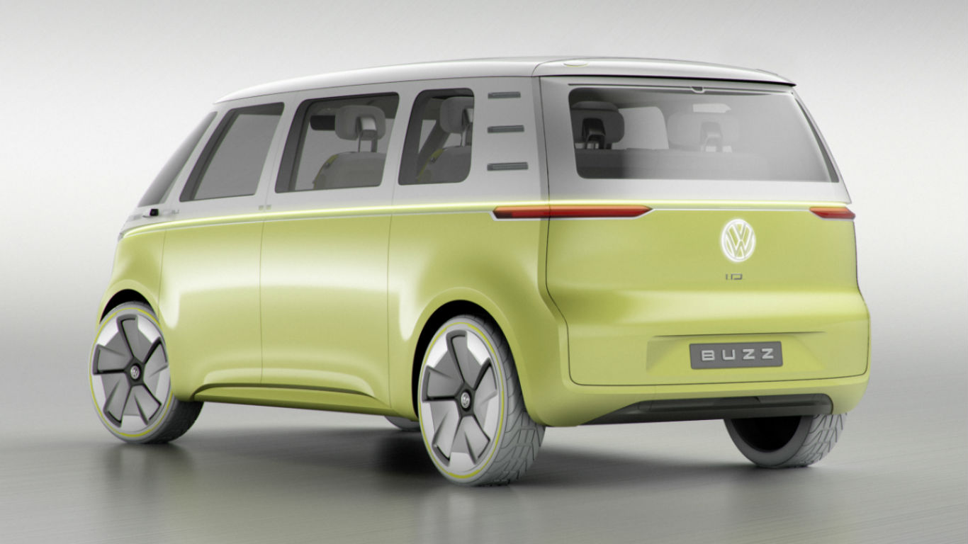 Flower power: Volkswagen I.D. Buzz concept revealed at Detroit