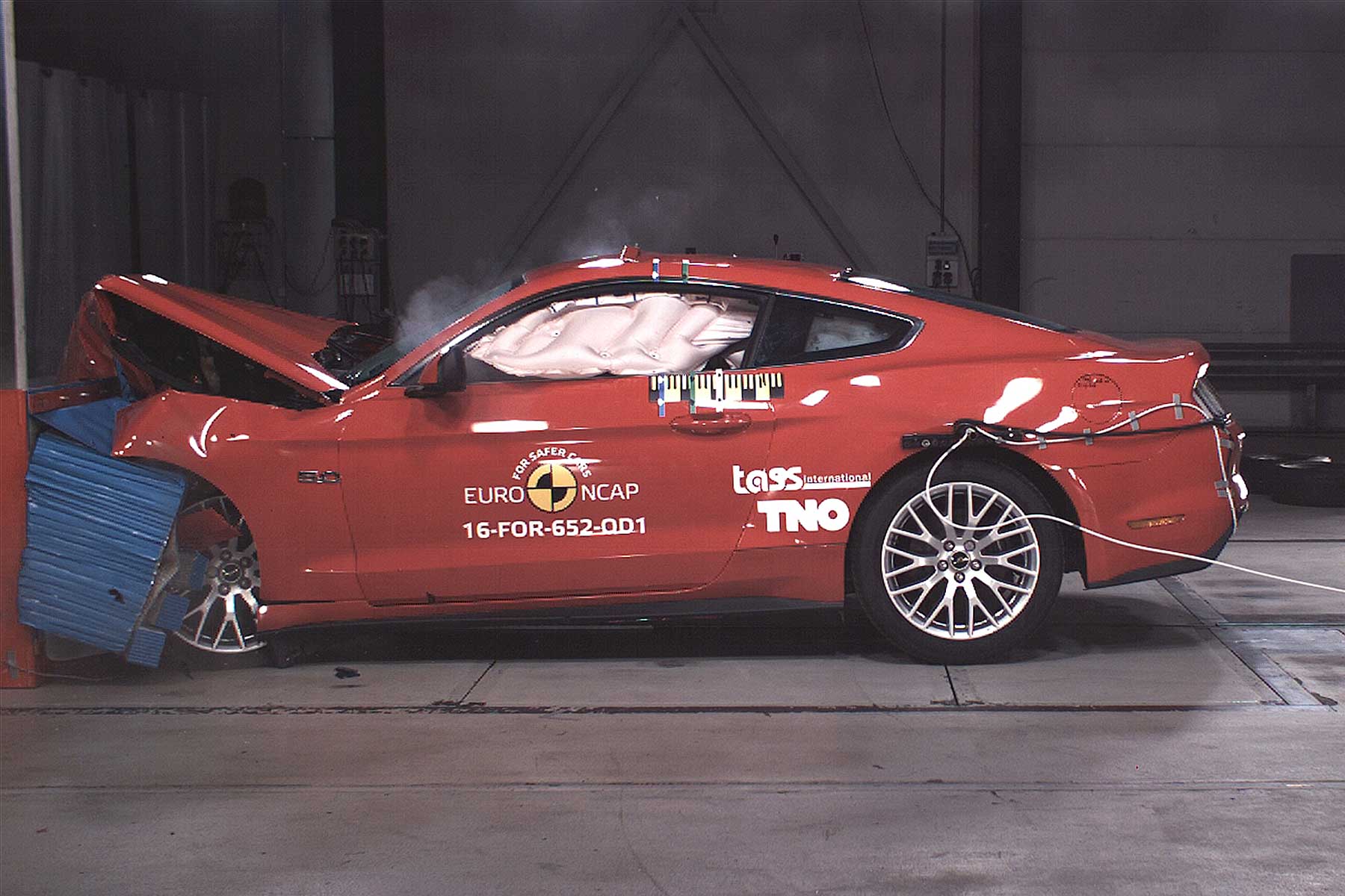 Ford Mustang slammed for two star Euro NCAP safety rating.