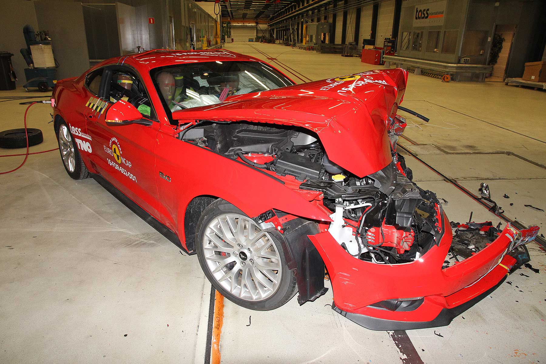 Ford Mustang slammed for two star Euro NCAP crash test