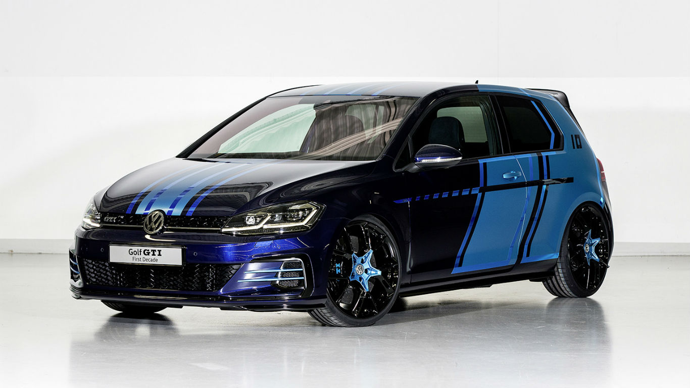 Volkswagen hits Lake Worthersee with hybrid Golf GTI