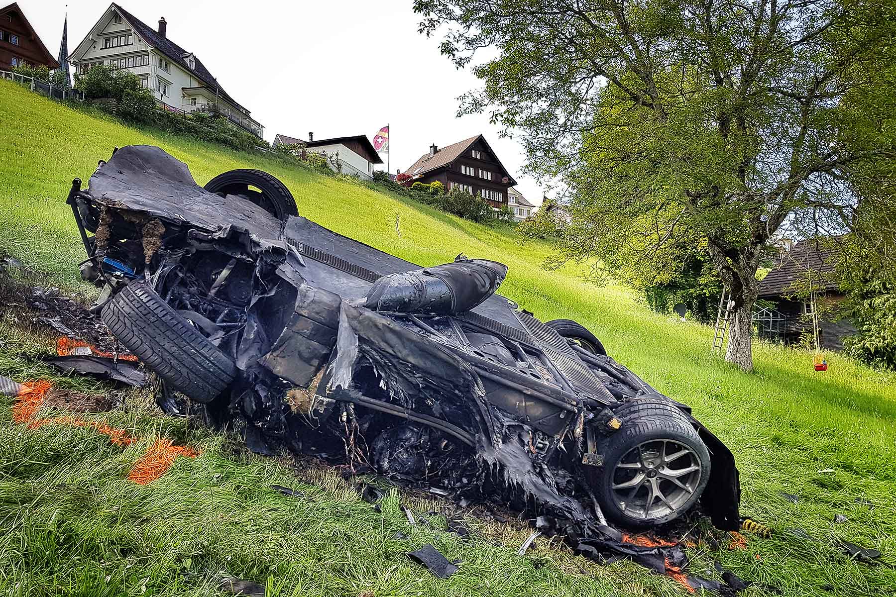 Richard Hammond Rimac supercar crash
