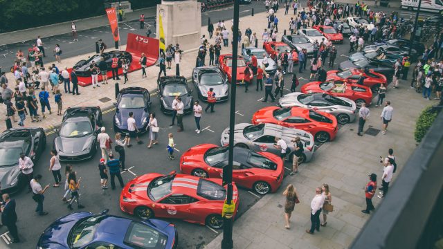 Ferraris take over London