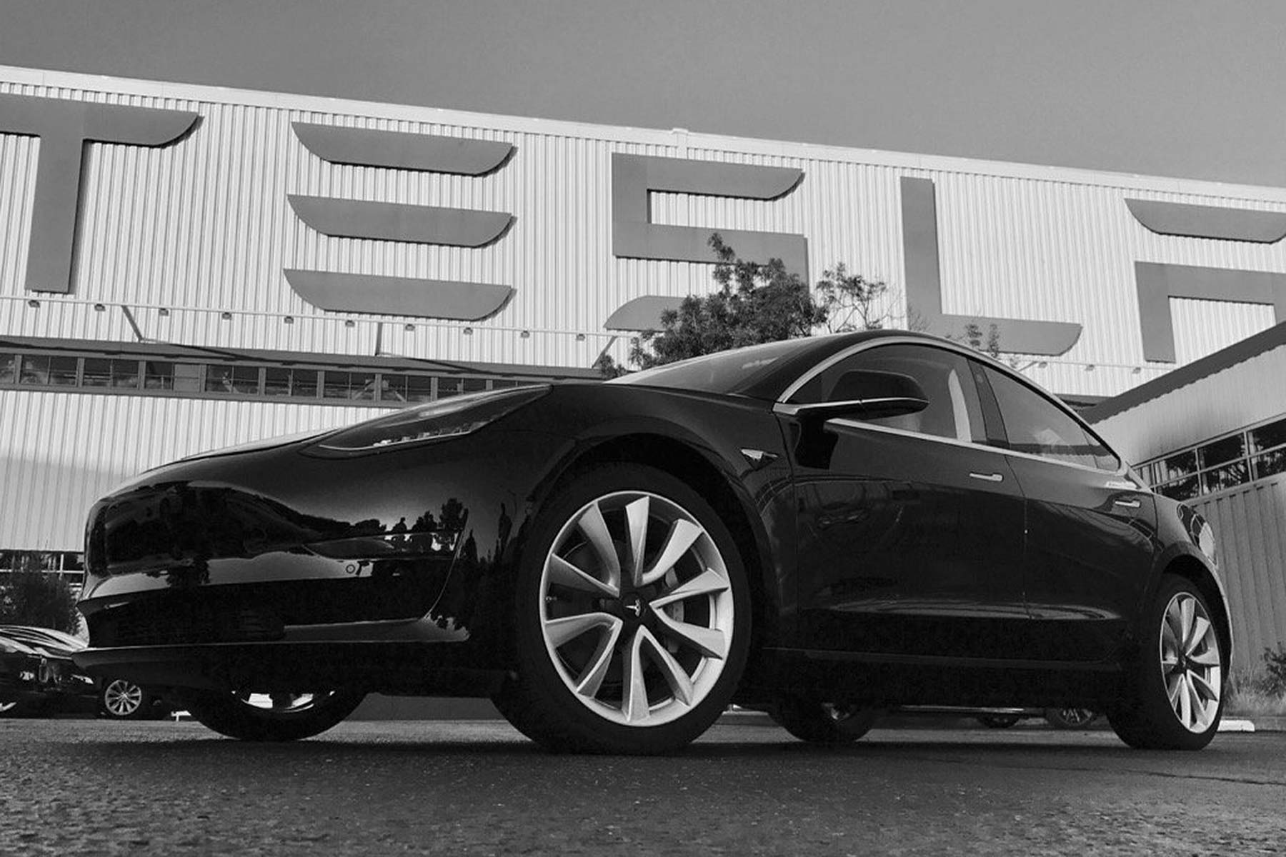 Tesla Model 3 1st production car