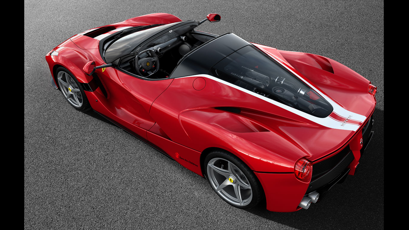 This unique LaFerrari Aperta is being auctioned for charity