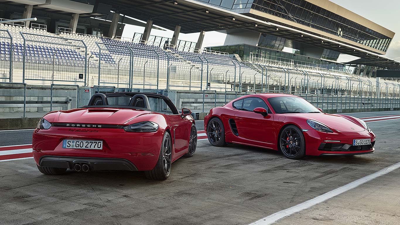Porsche 718 Boxster and Cayman GTS