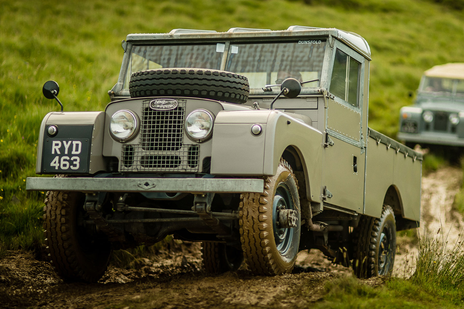 Land Rover Defender driving 70 years of history