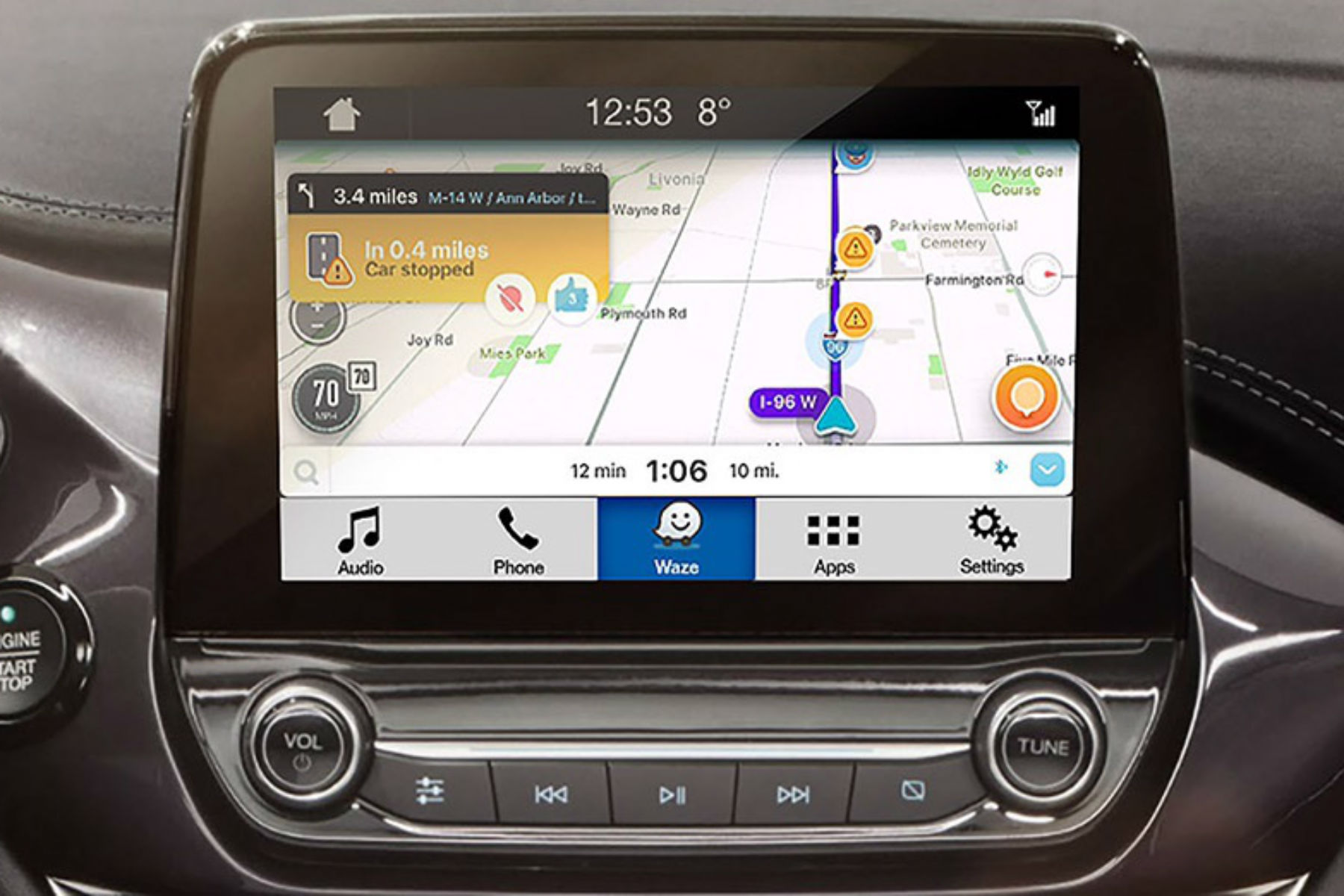 You can now use Waze via your Ford's infotainment system