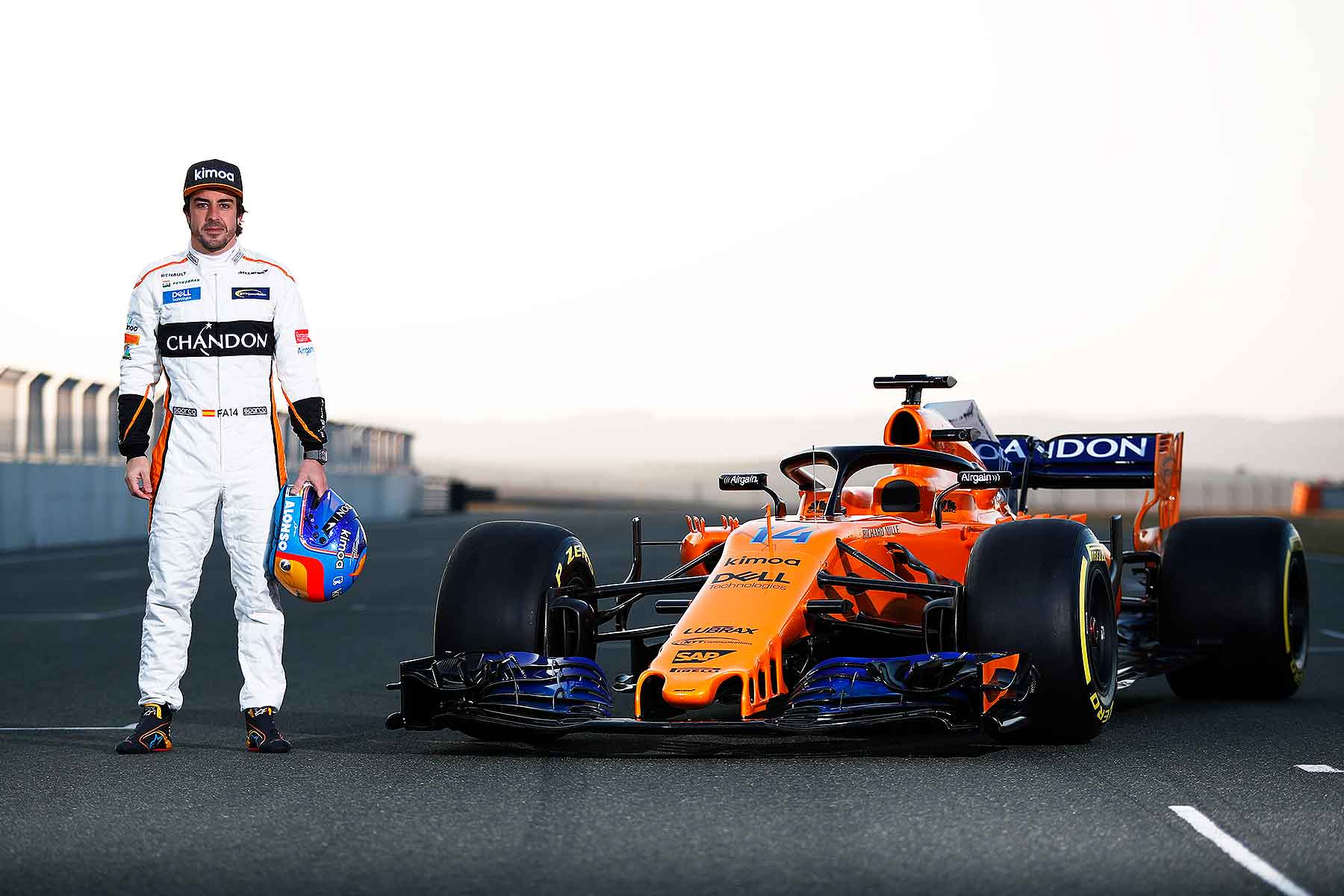 Fernando Alonso 2018 McLaren-Renault