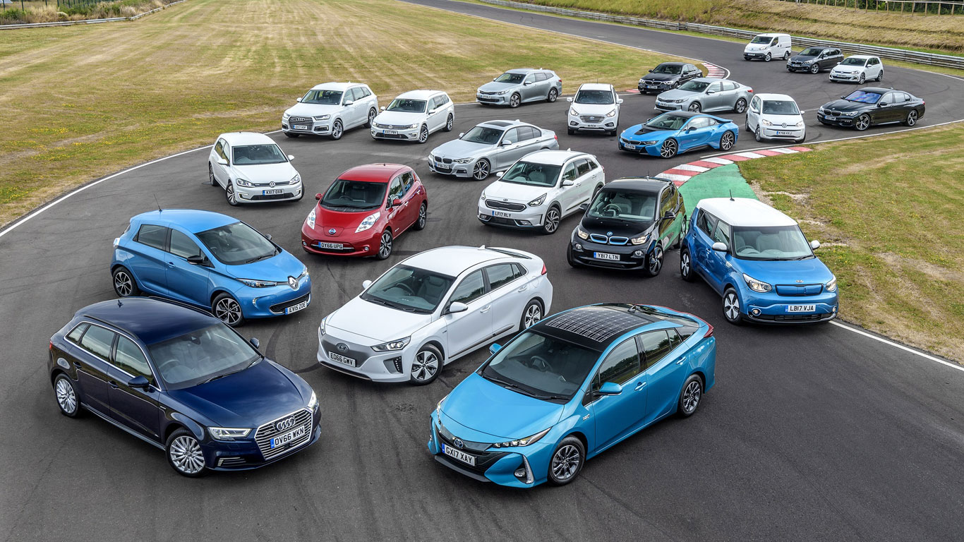 The UK’s most popular plug-in hybrid and electric cars in 2018
