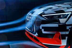 Audi E-tron virtual door mirrors