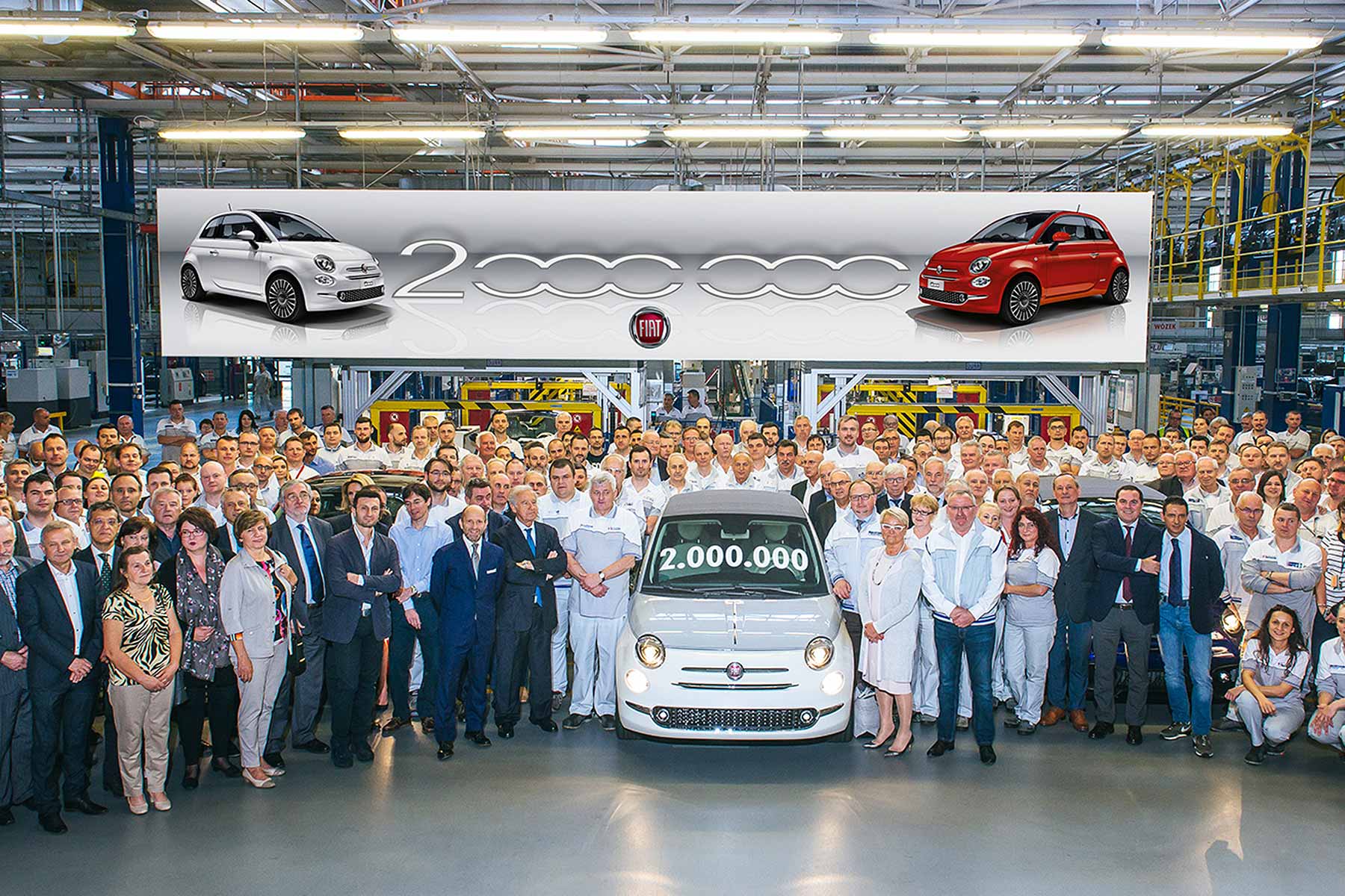 The 2 millionth Fiat 500