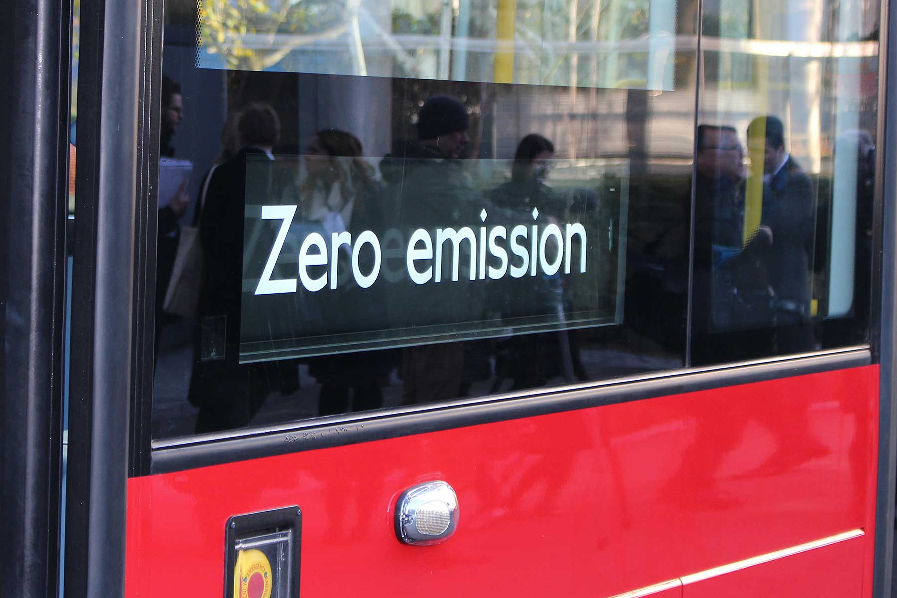Zero emission London bus