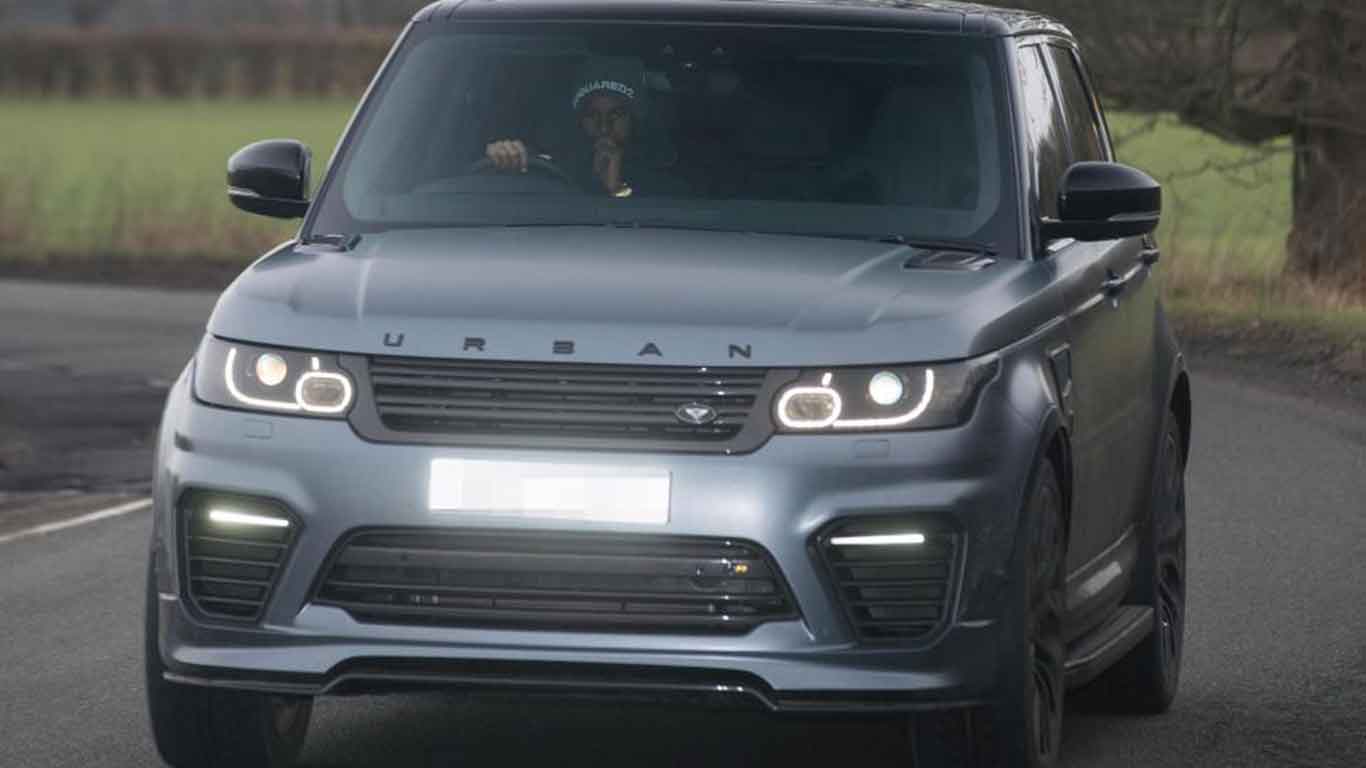 Exotic cars of the England World Cup squad