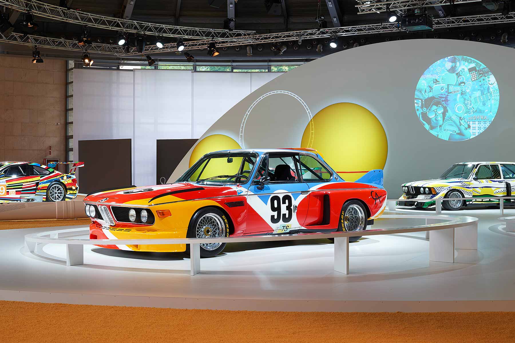 BMW 3.0 CSL art car by Alexander Calder