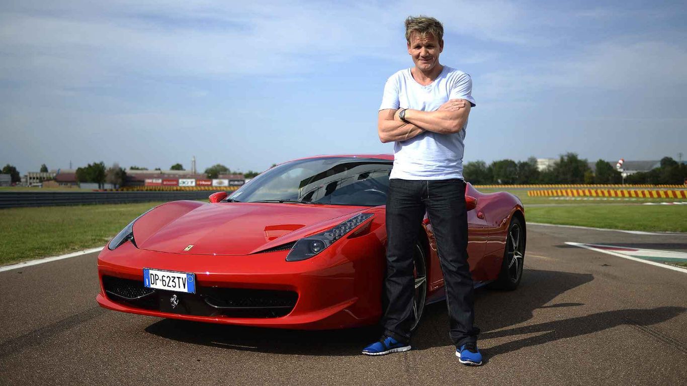 Gordon Ramsay and Ferrari