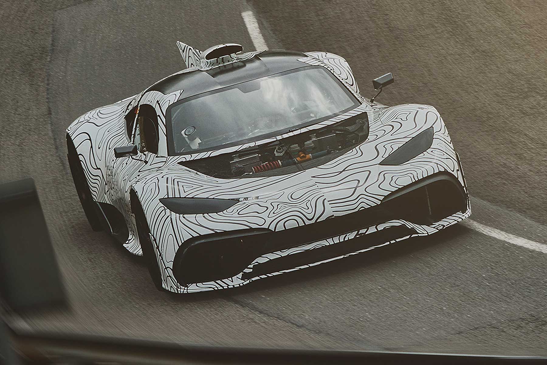 Mercedes-AMG Project One prototype
