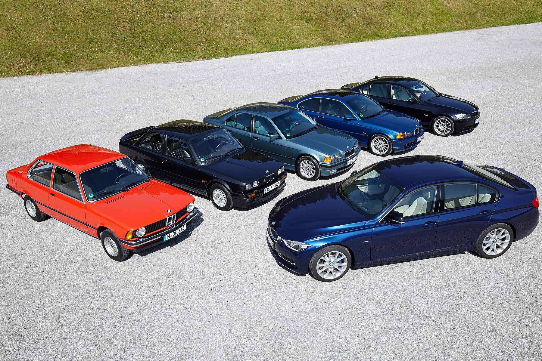 BMW 3 Series through the generations