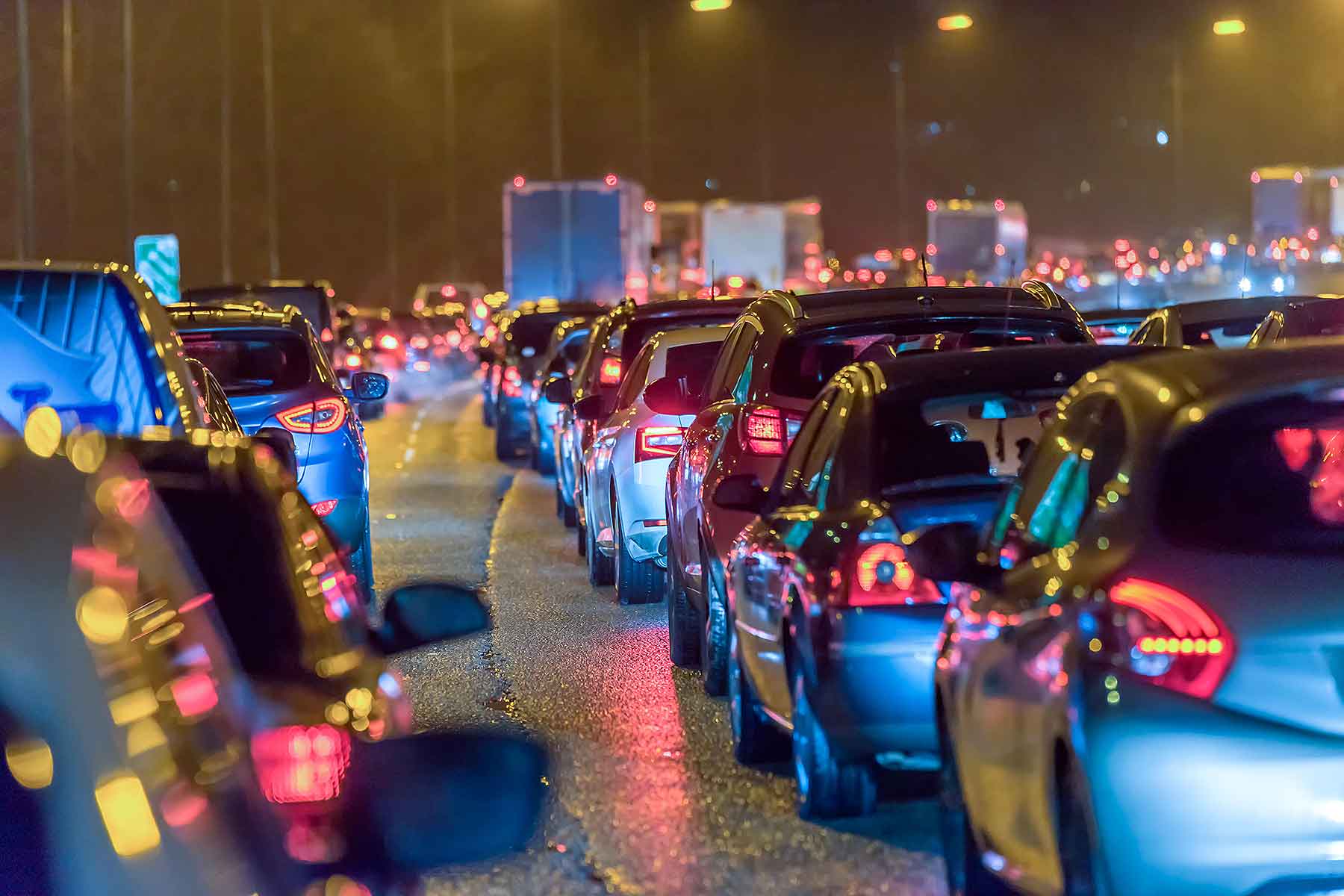 UK traffic jam
