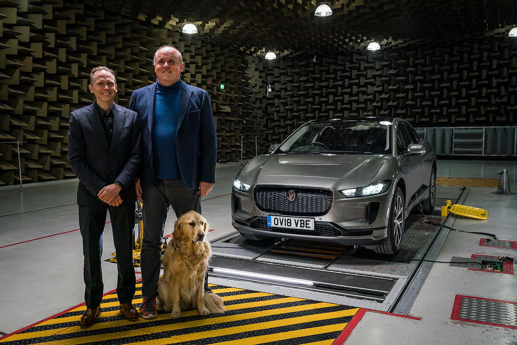 Jaguar I-Pace AVAS and Guide Dogs for the Blind
