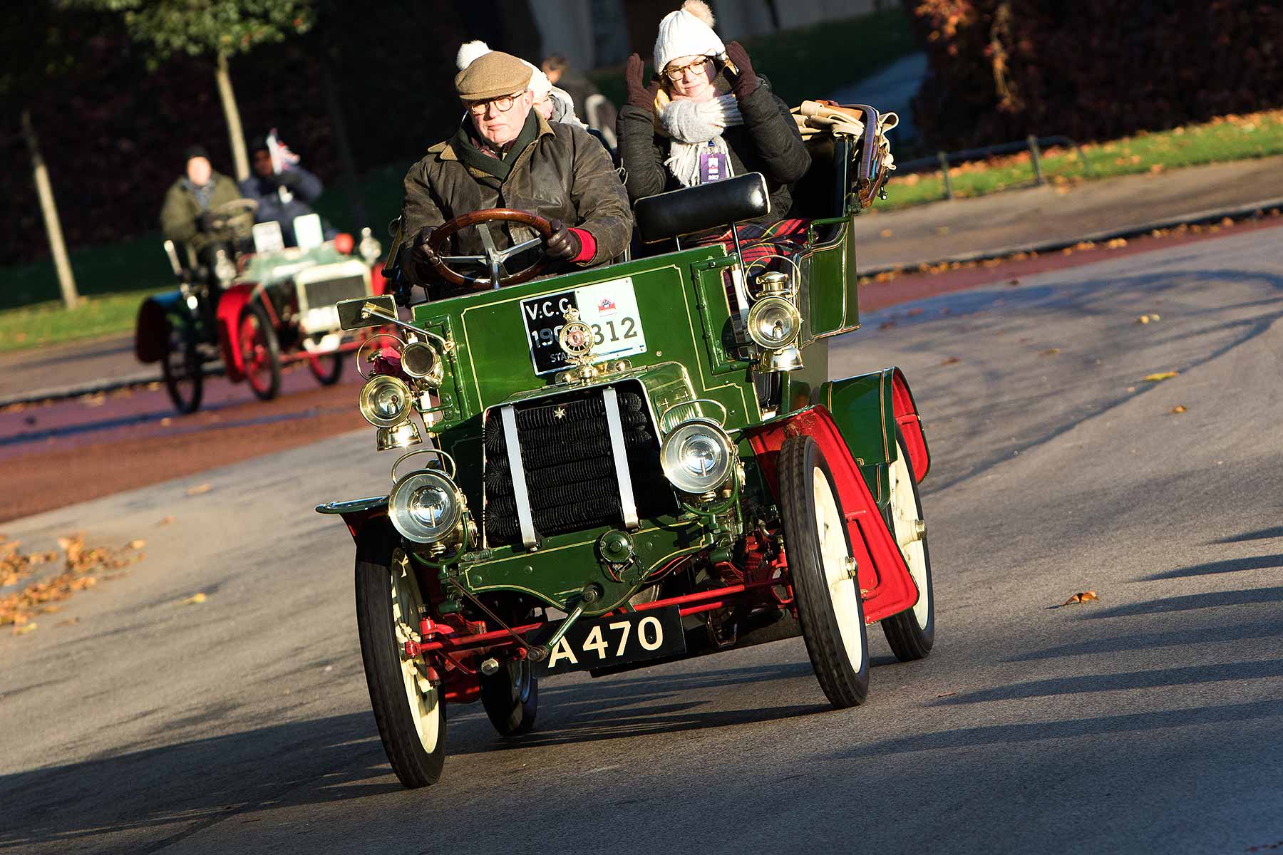 London antique car rally