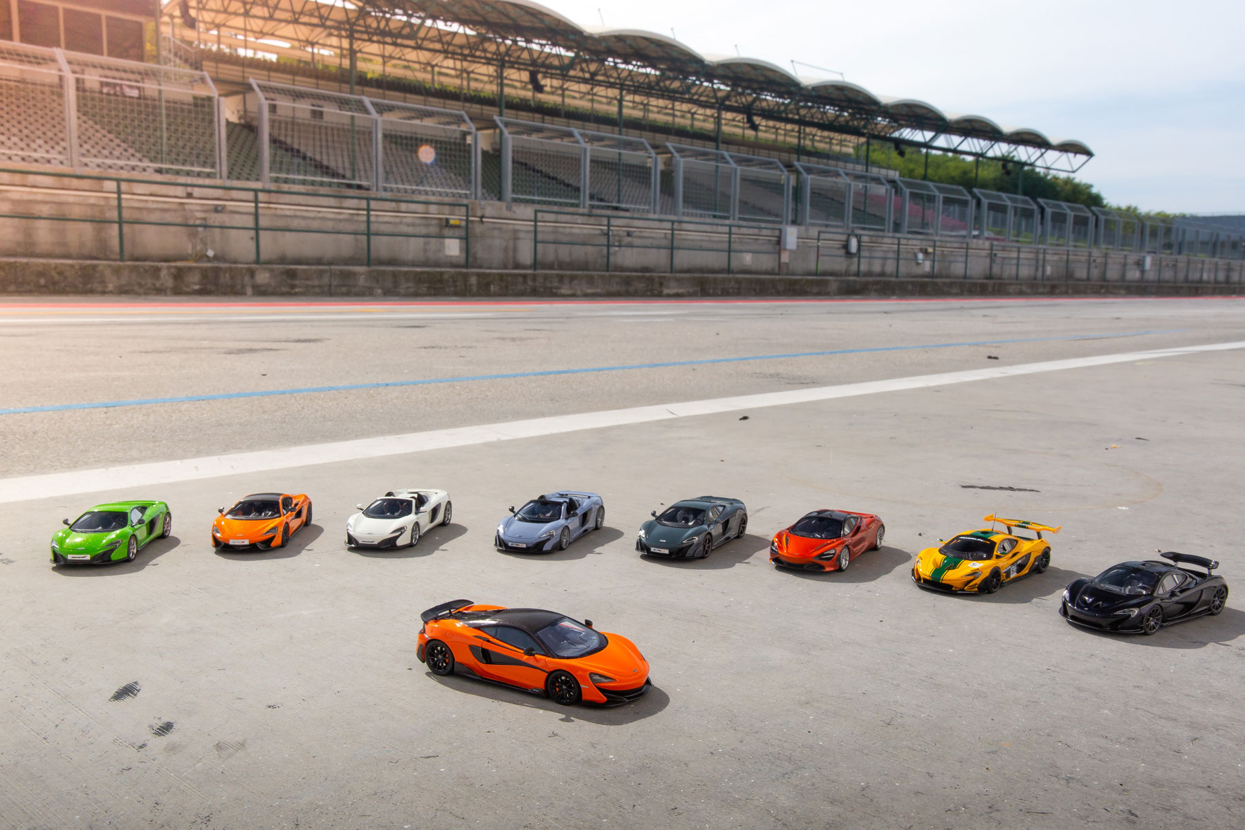 McLaren scale models