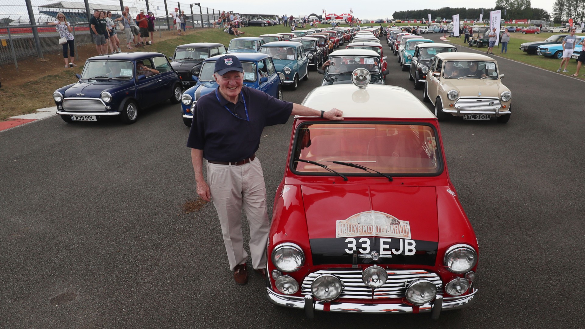 Minis at Silverstone Classic