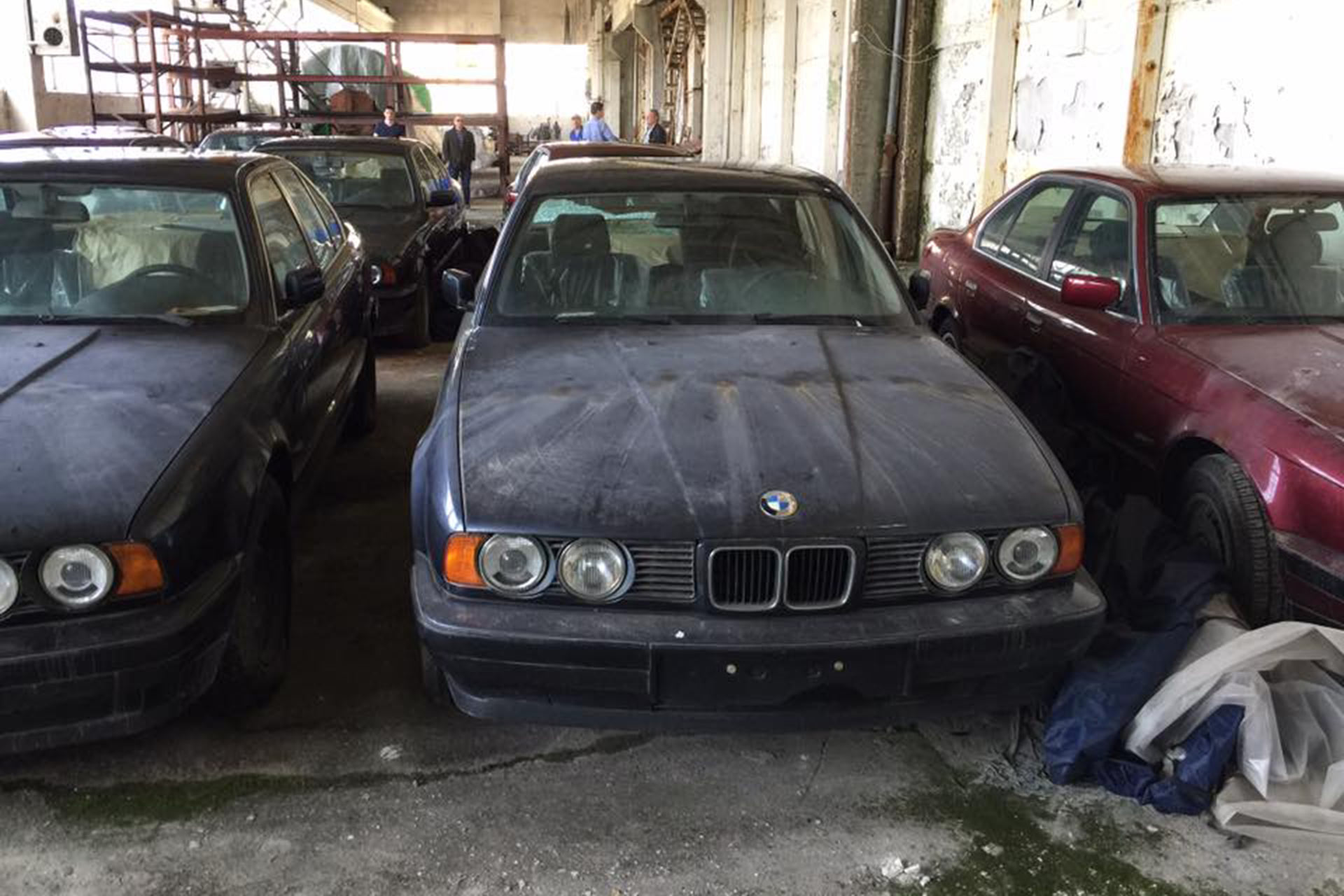Abandoned zero mileage BMWs found in Bulgarian warehouse