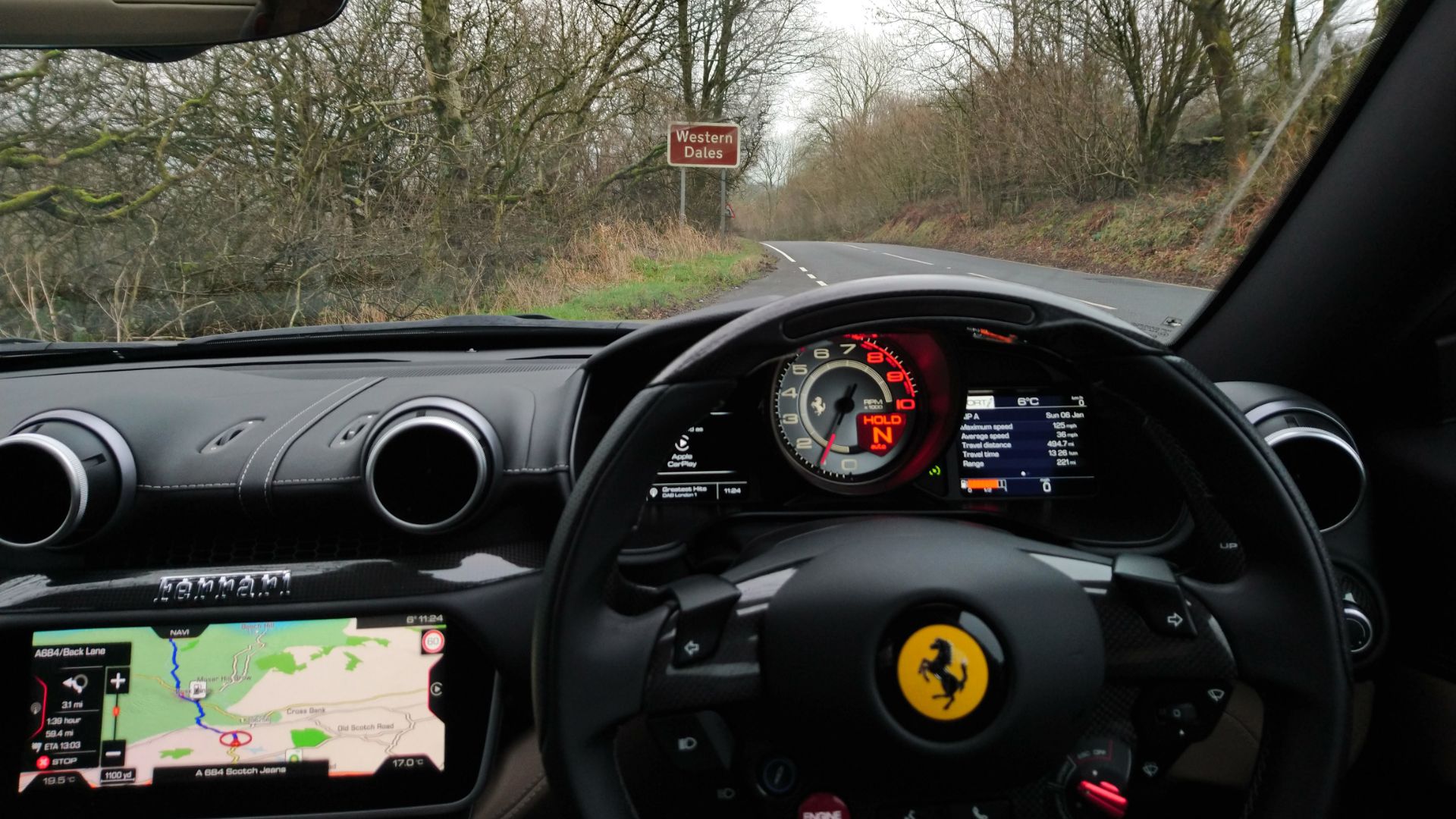 Ferrari Portofino road trip