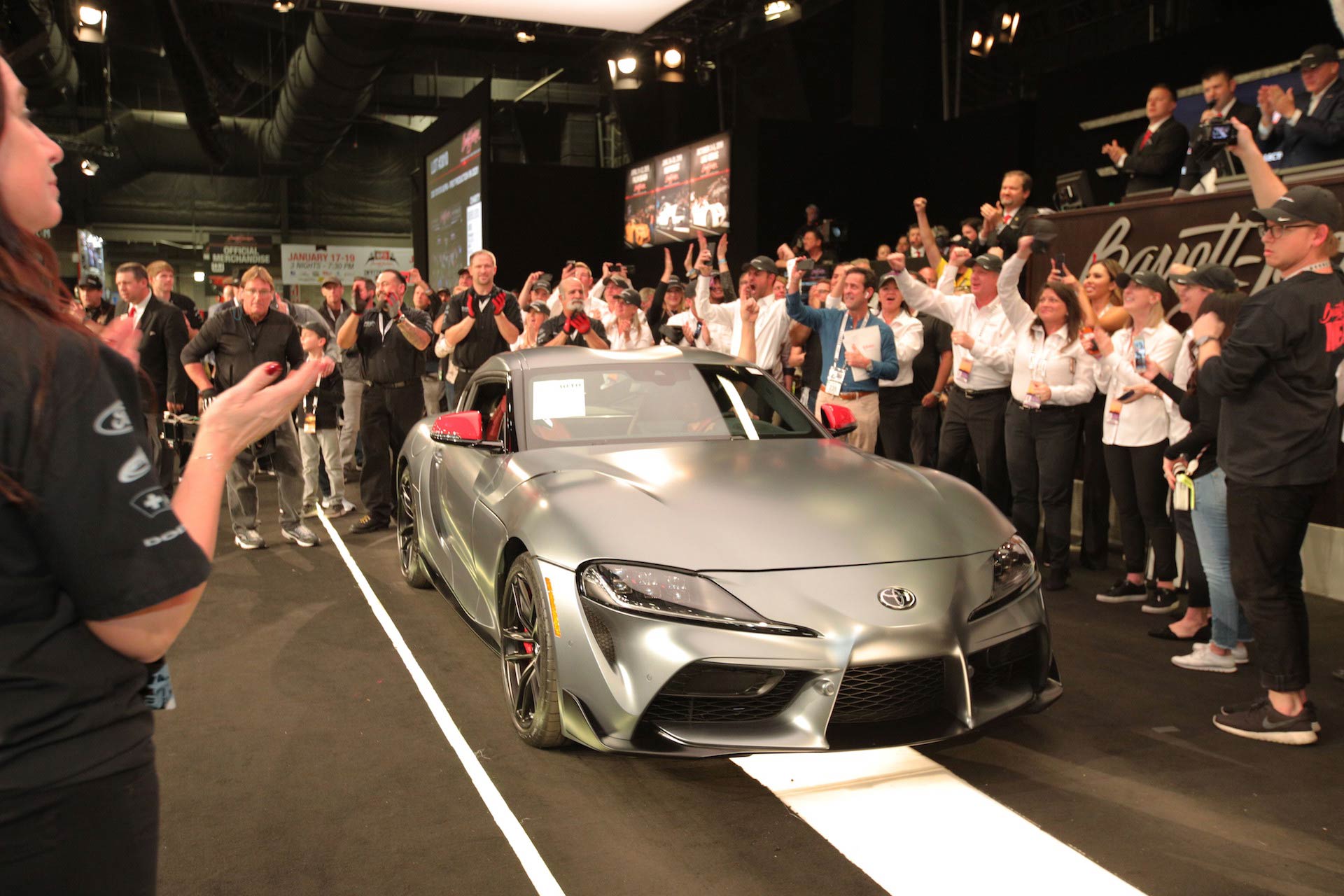 First 2020 Toyota Supra sells big at auction