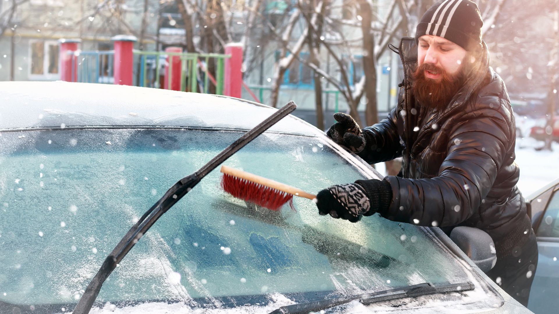 end of icy windscreens and wipers