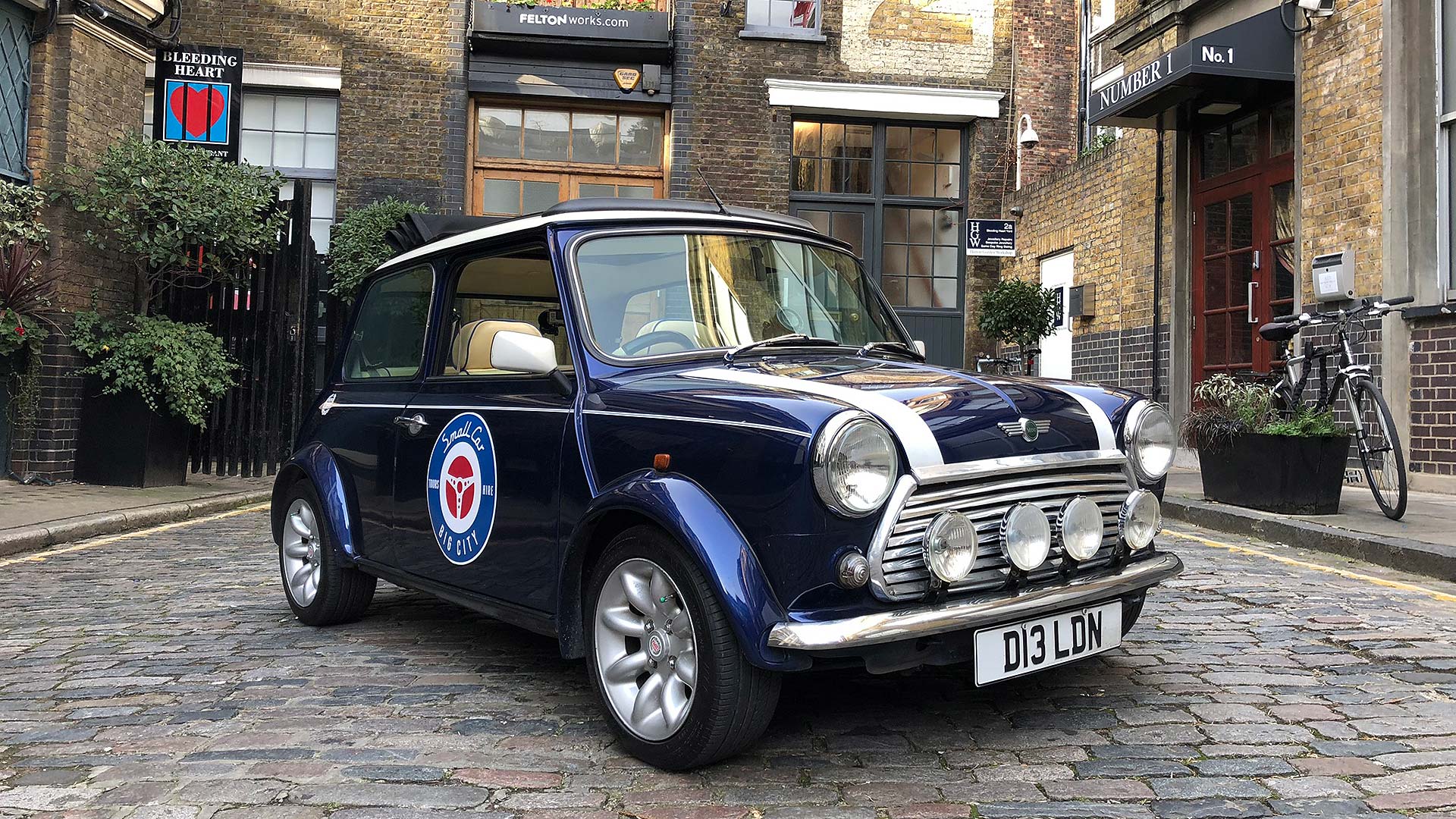 Mini 60th anniversary drive in London
