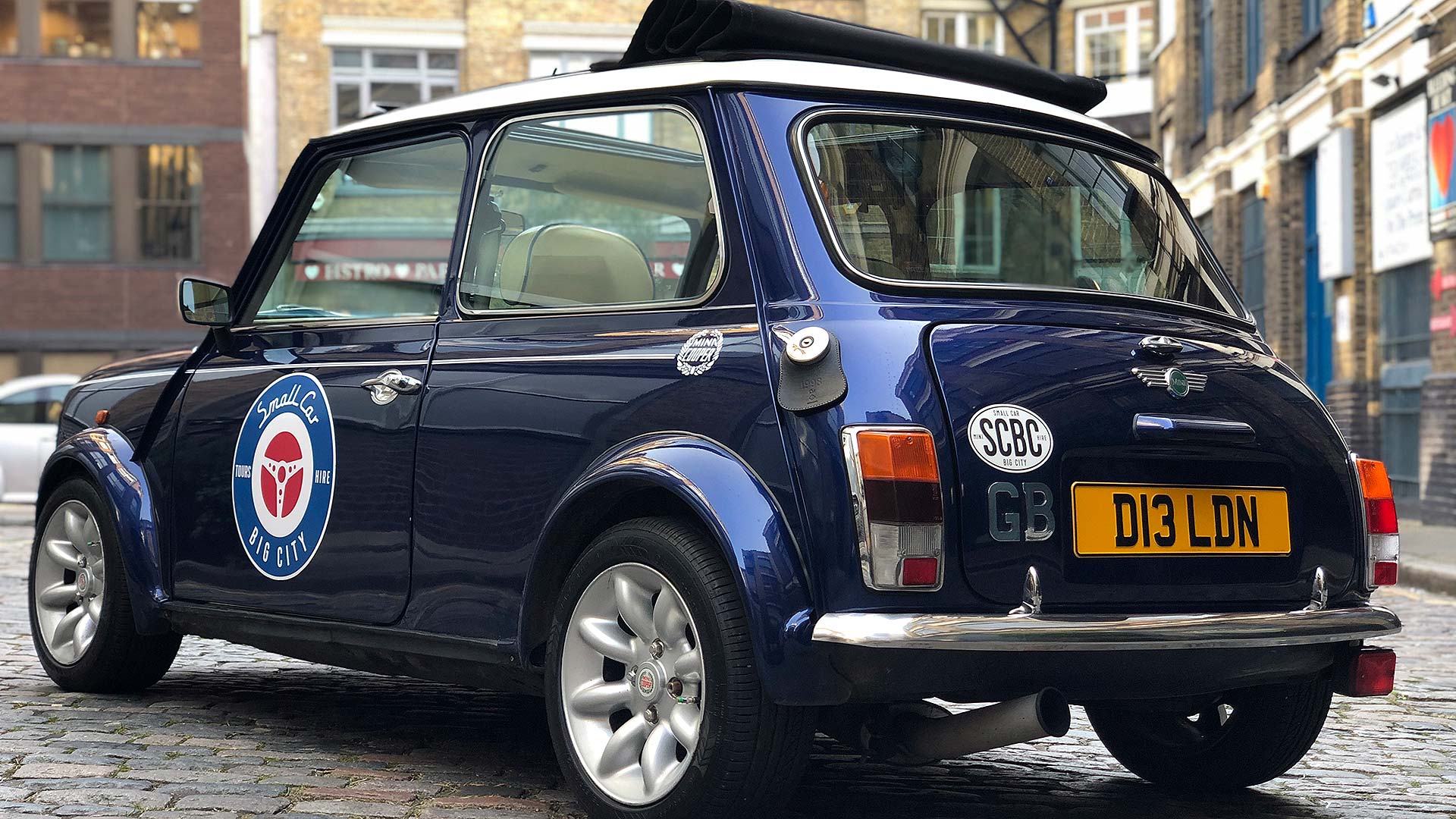 Mini 60th anniversary drive in London