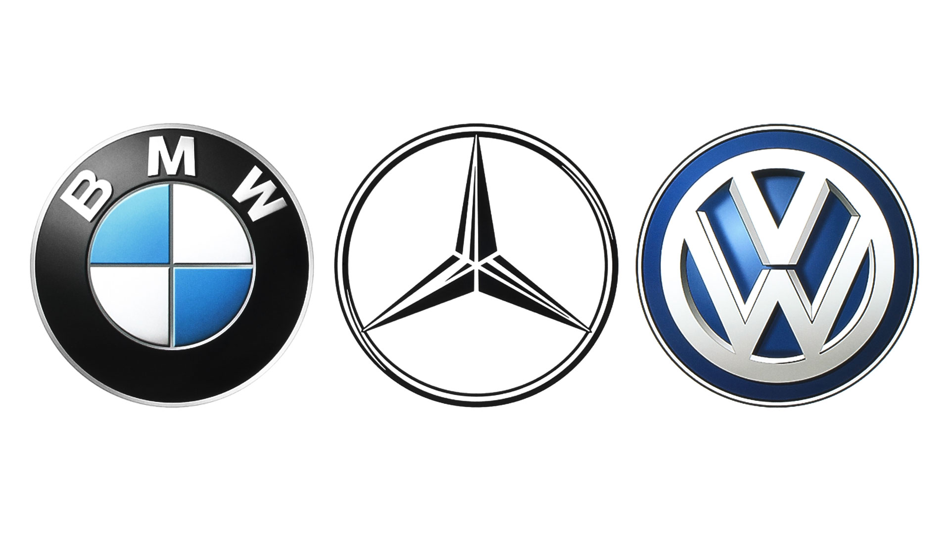 BMW Mercedes Volkswagen