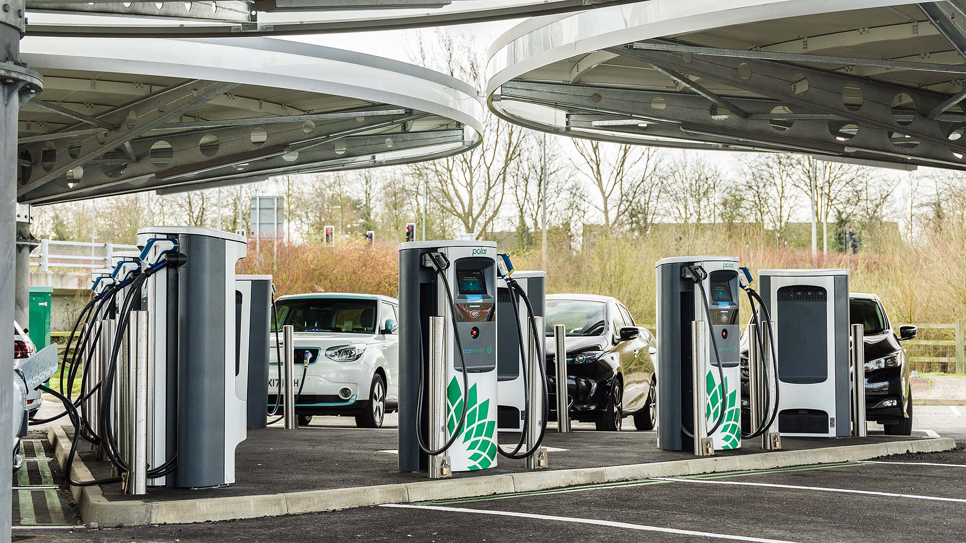 Britain’s biggest electric car rapidcharge hub is now open