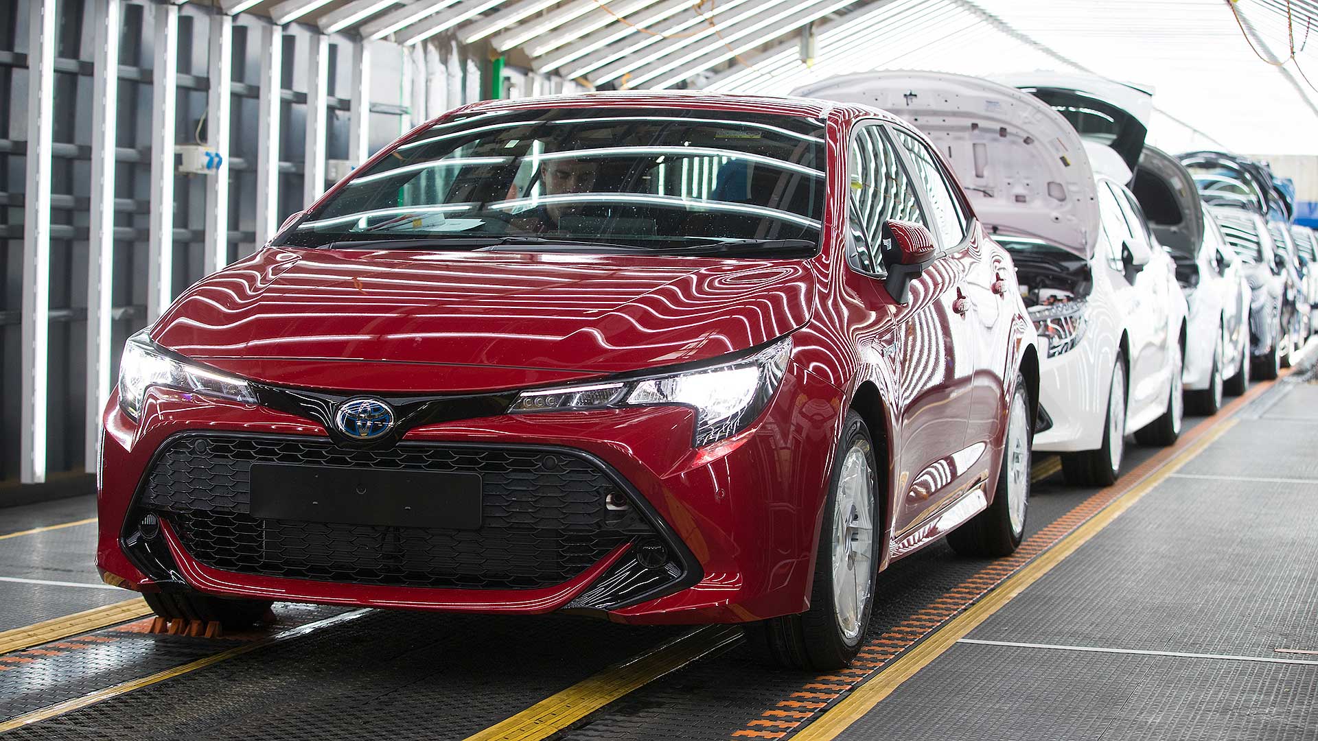 Toyota Corolla production in Burnaston