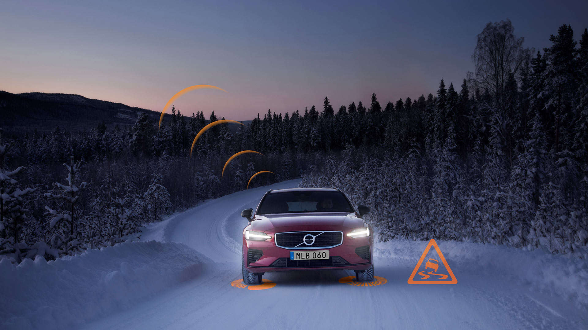 New Volvos warn each other of bad weather