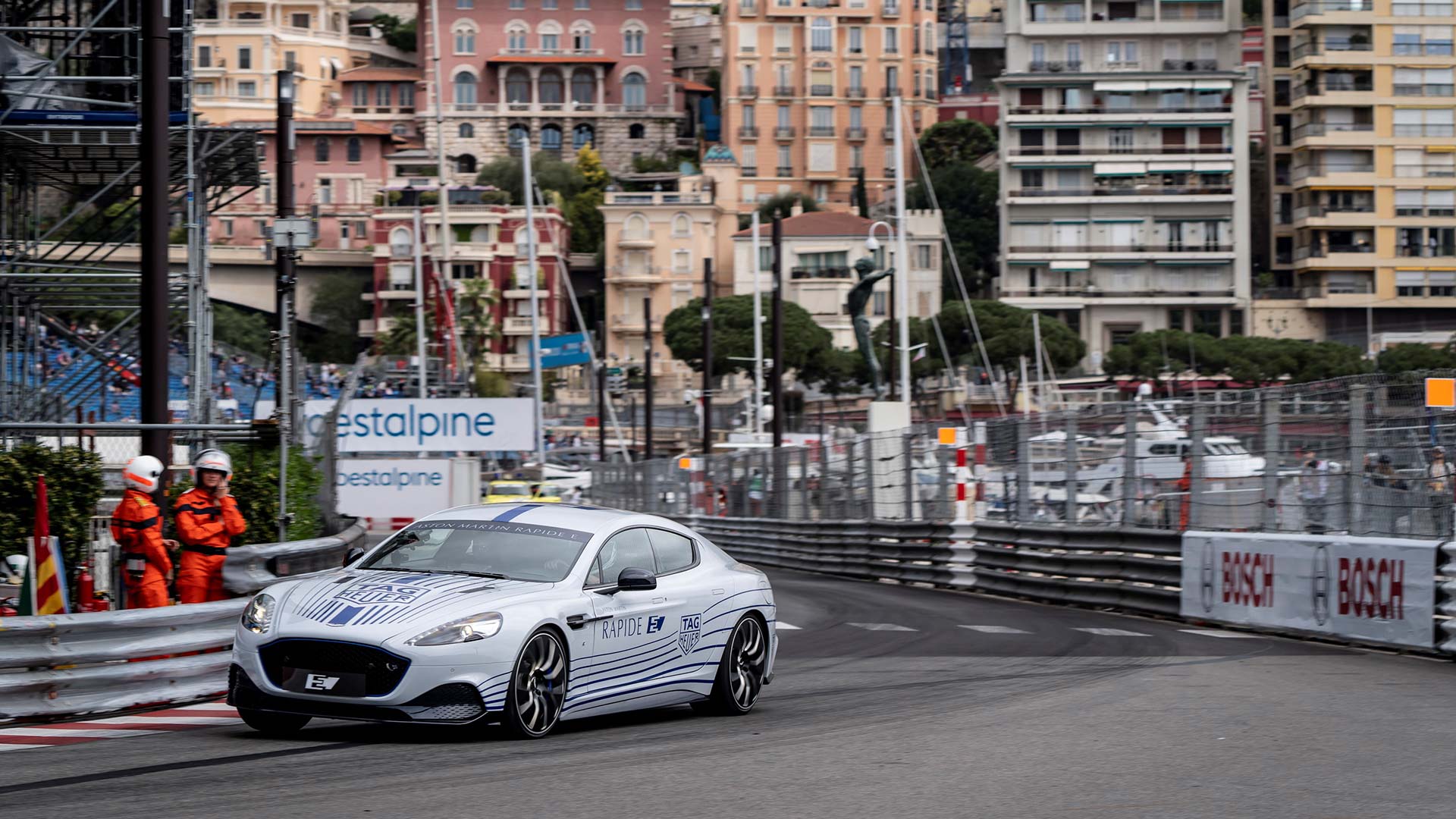 Aston Martin Rapide E Monaco Formula E Debut