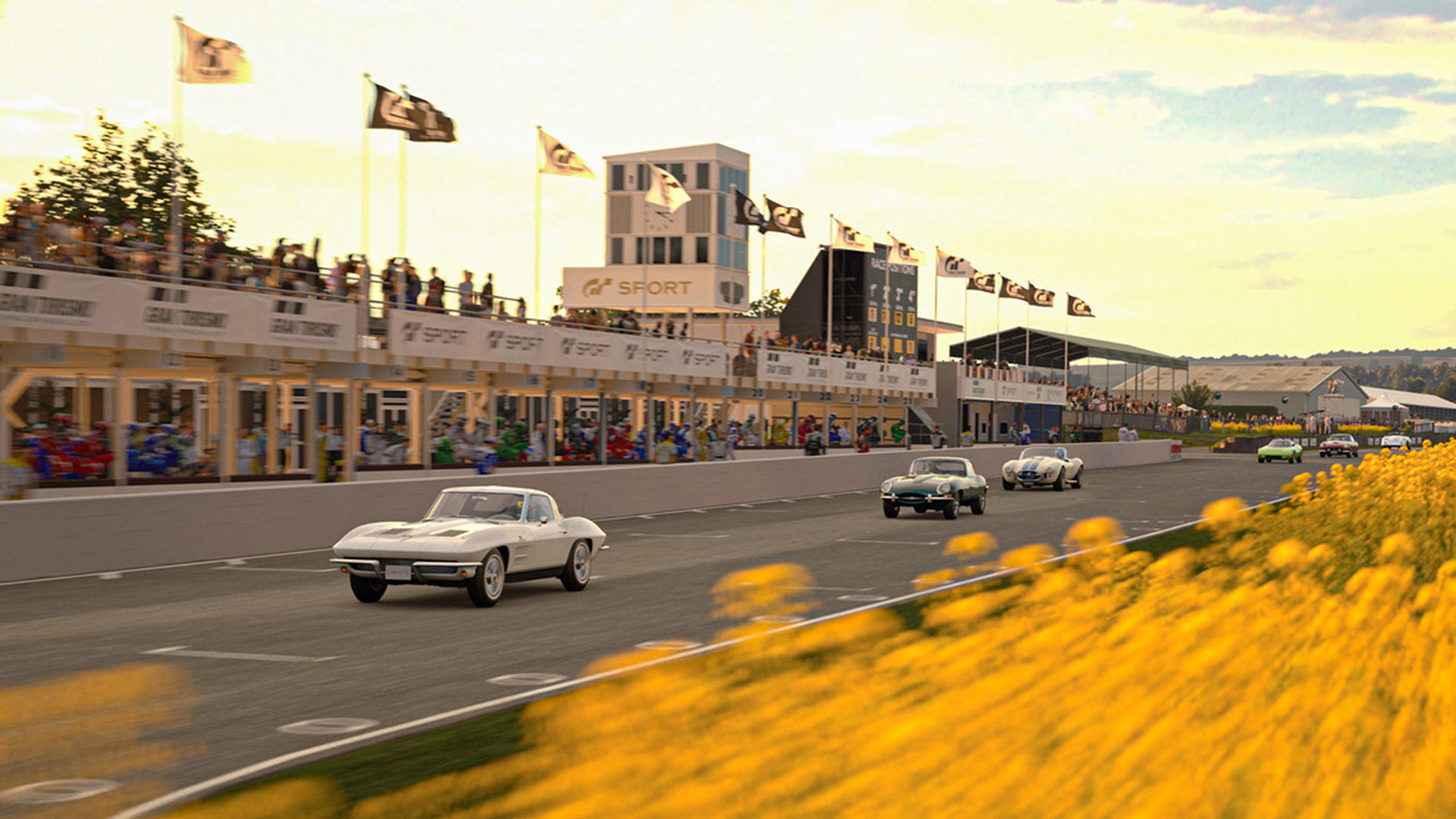 Gran Turismo Sport gets Goodwood Circuit