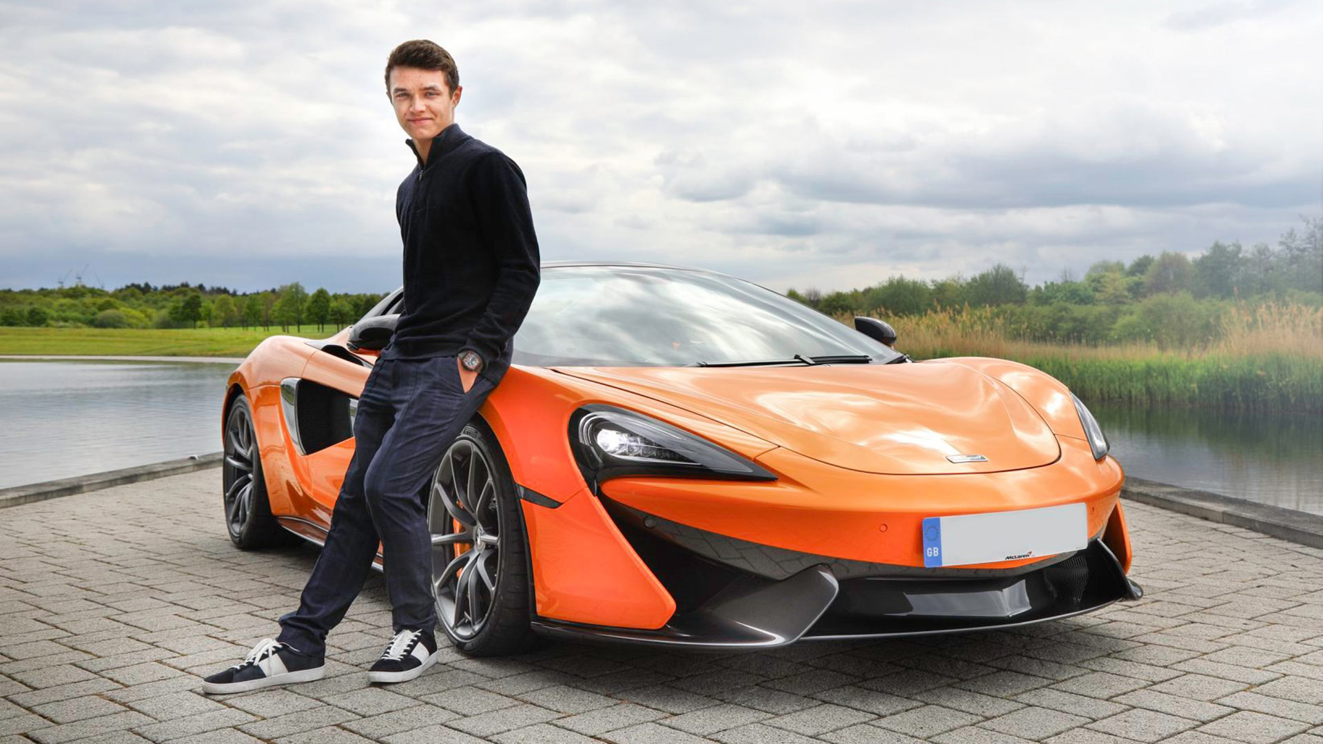 British F1 star Lando Norris has a brandnew McLaren company car