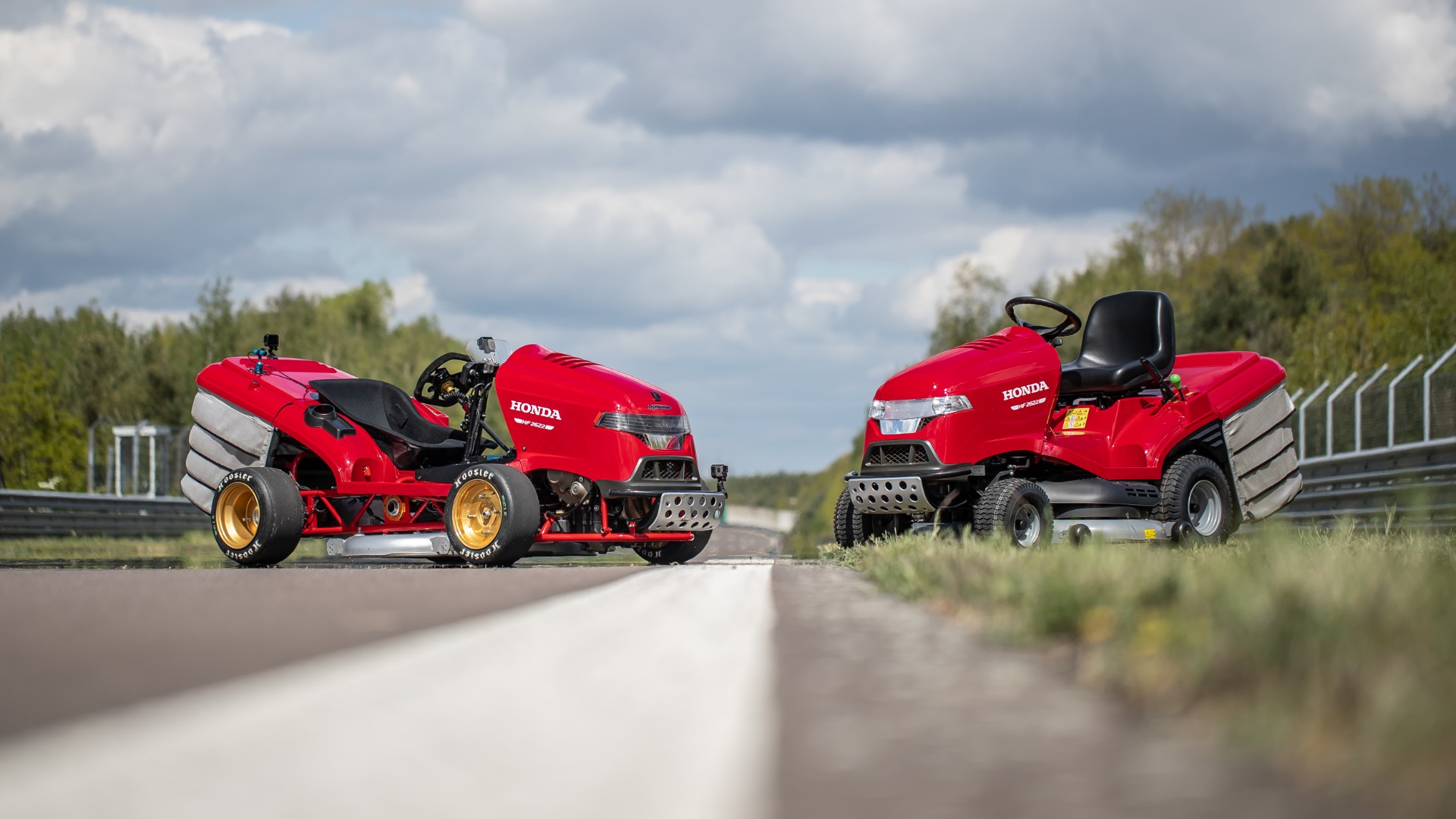 Honda's Mean Mower is the fastest lawnmower in the world