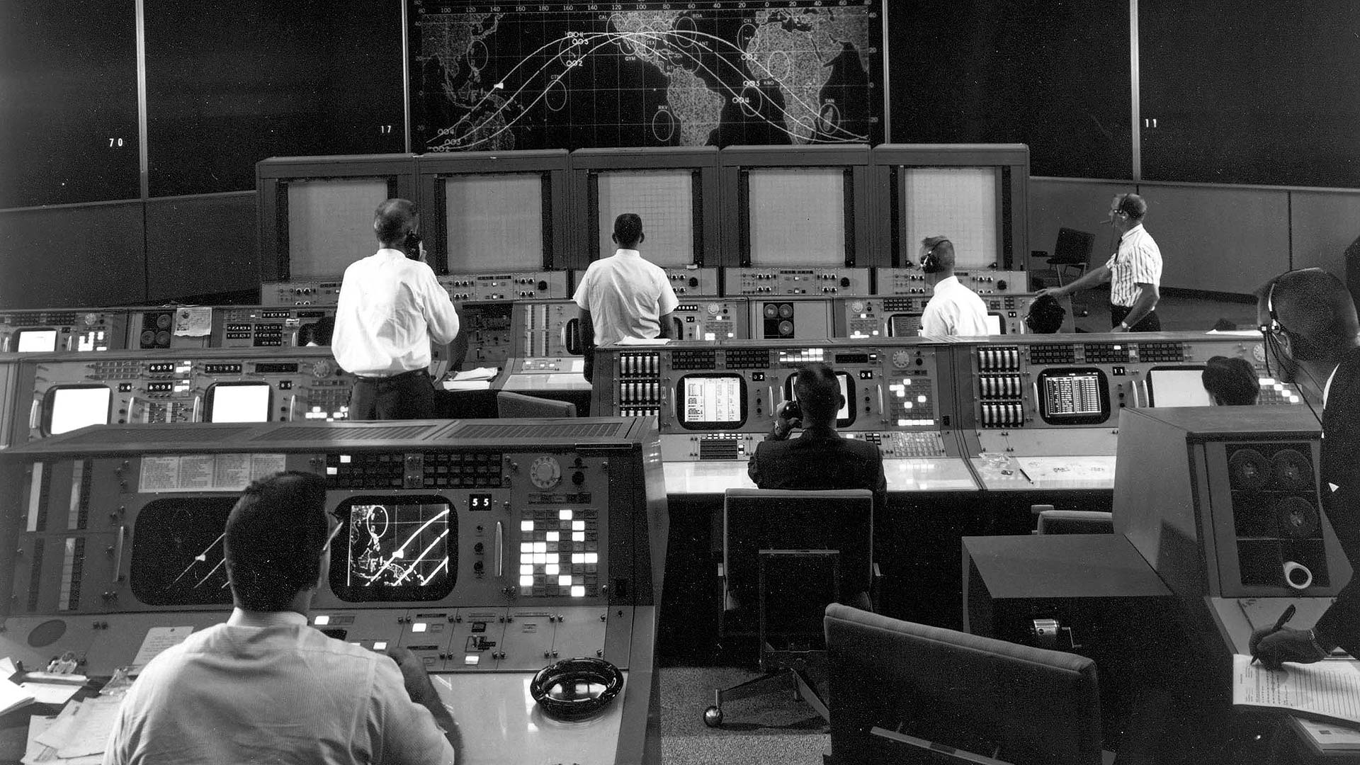Houston Mission Control Gemini Plotter